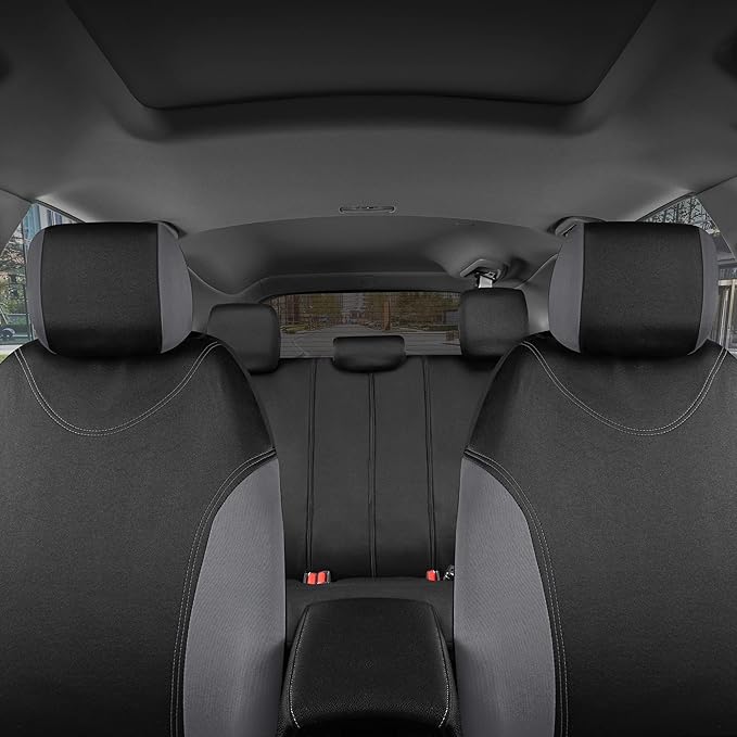 Car Seat Covers — Full Set — Gray