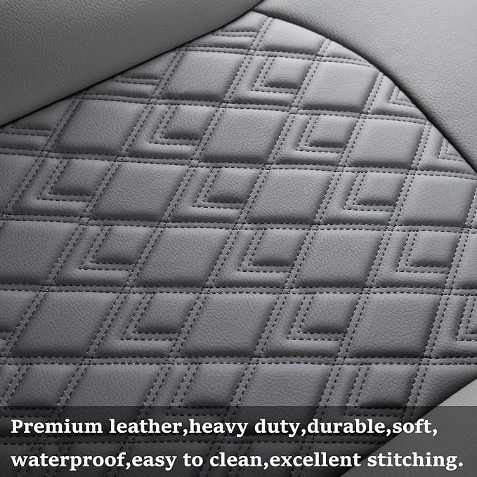 Seat Covers for Chevrolet Silverado / GMC Sierra — Front Seat — Black