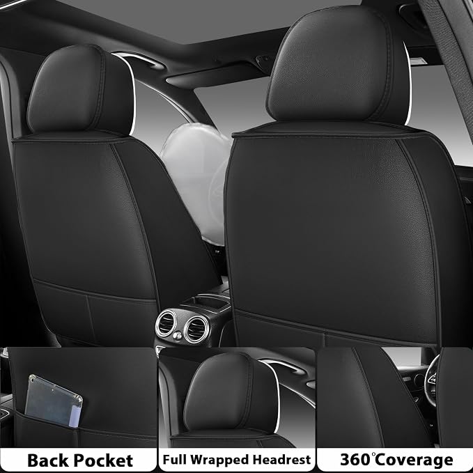 Universal Seat Covers — Full Set — Purple