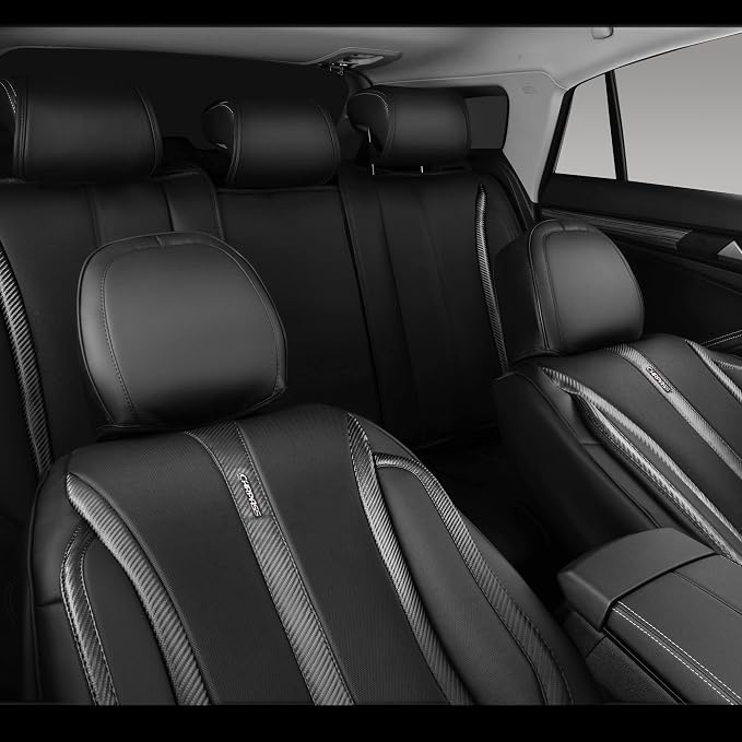 Universal Seat Covers — Full Set — Black