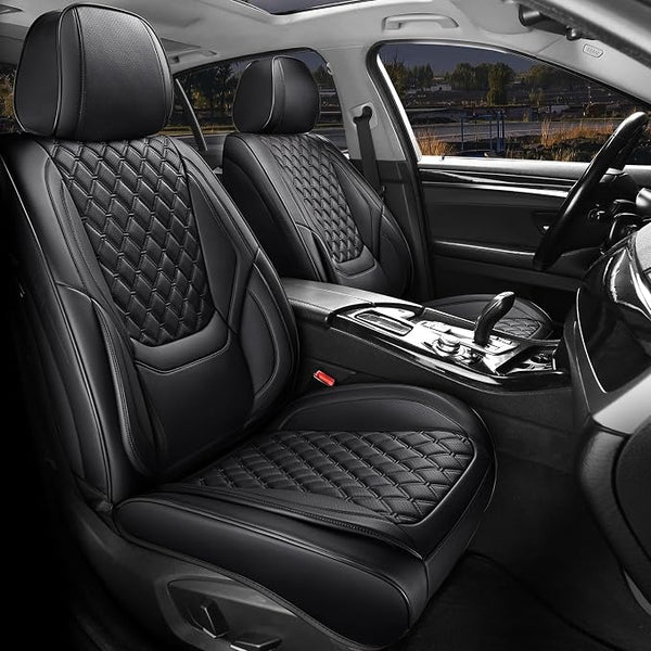Universal Seat Covers — Front Seat — Black