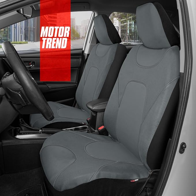 Pet Car Seat Protector — Front Seat — Gray