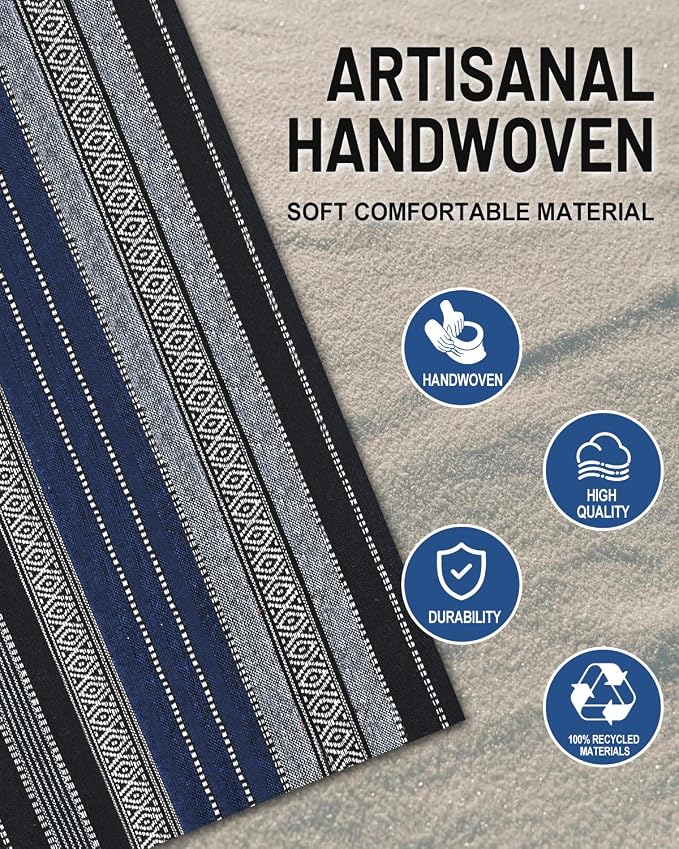 Fabric Car Seat Covers — Full Set — Blue