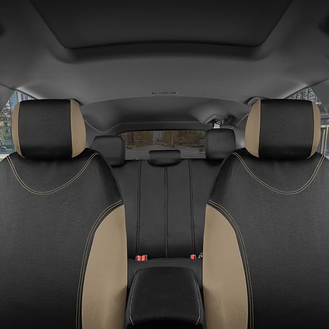 Car Seat Covers — Full Set — Beige