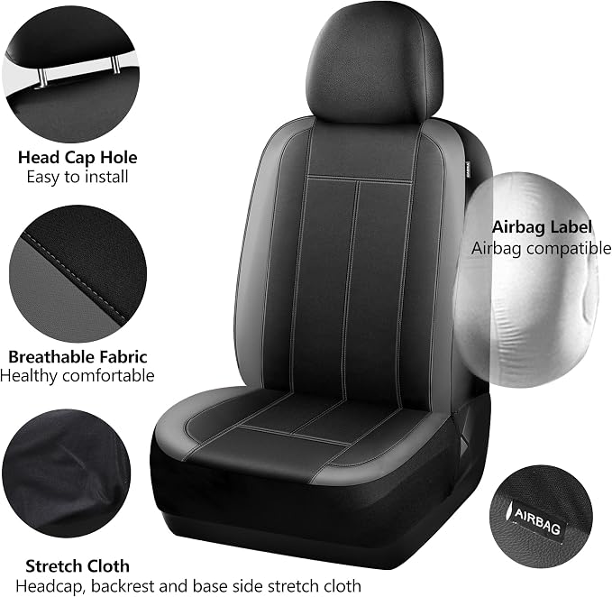 Universal Neoprene Seat Covers — Front Seat