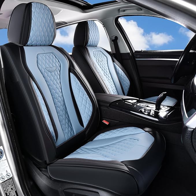 Universal Seat Covers — Front Seat — Blue