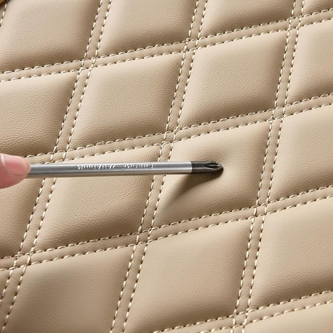 Universal Seat Covers — Rear Seat — Beige