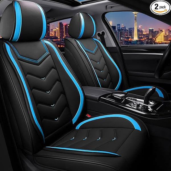 Seat Covers for Honda Civic — Black / Blue