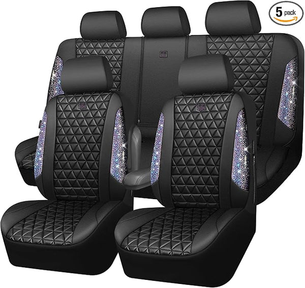 Car Seat Covers — Full Set — Black