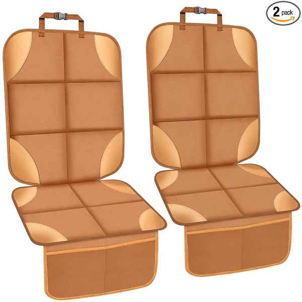Child Car Seat Protector — Tan
