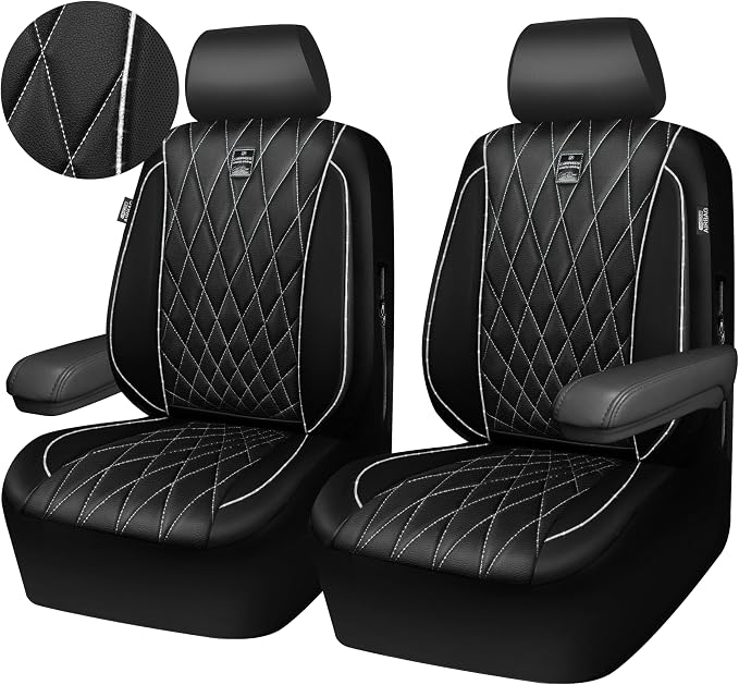 Universal Seat Covers — Front Seat — Black