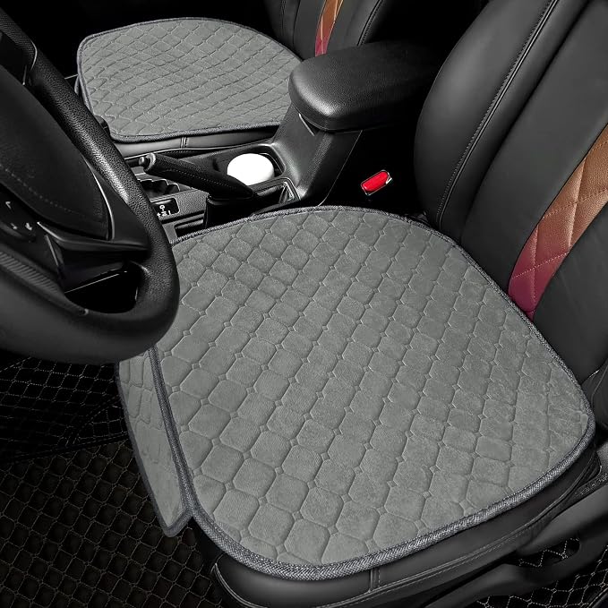 Universal Seat Covers — Front Seat — Gray