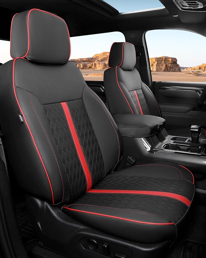 Faux Leather Seat Covers for Chevrolet Silverado / GMC Sierra