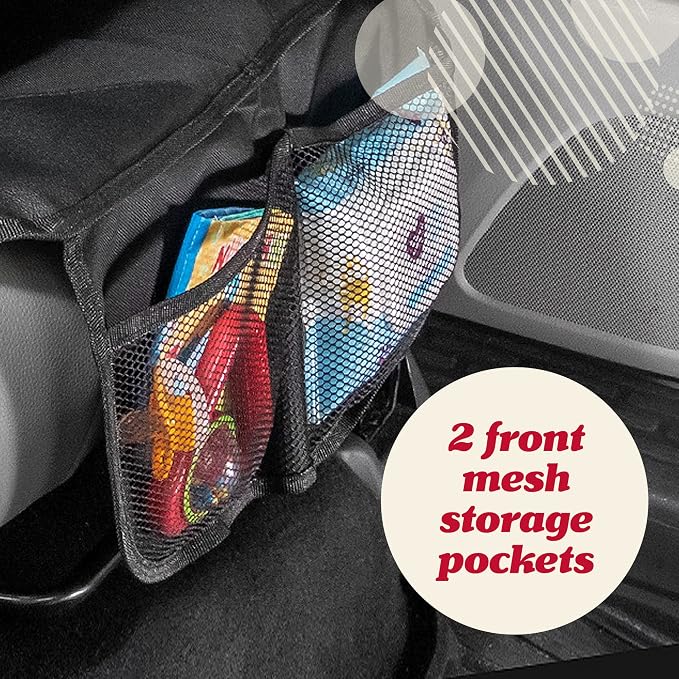 Child Car Seat Protector — Gray