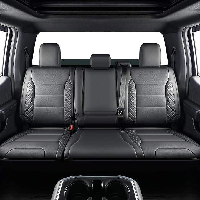 Seat Covers for Ford F-150 — Black
