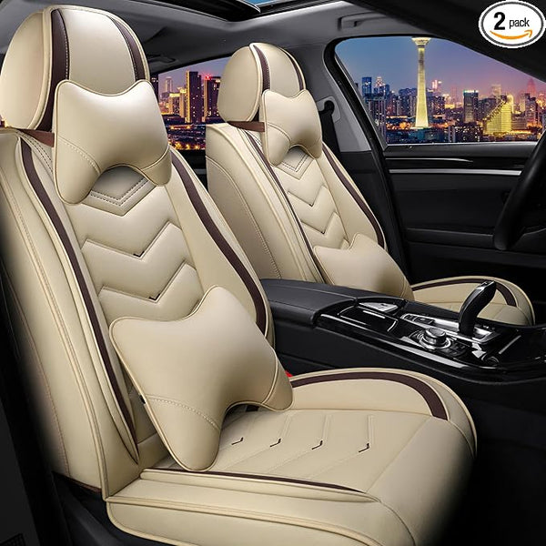 Seat Covers for Honda Civic — Beige