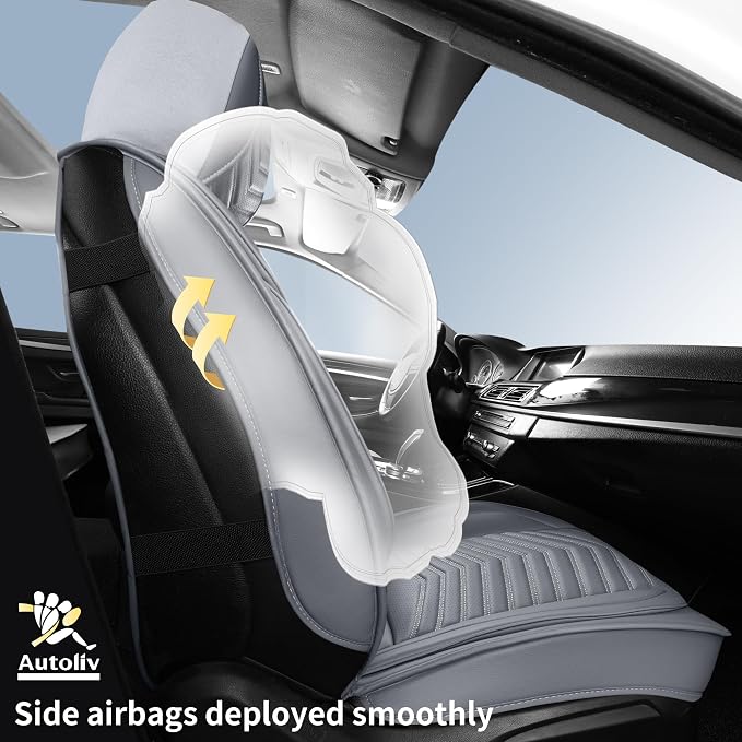 Universal Seat Covers — Full Set — Gray