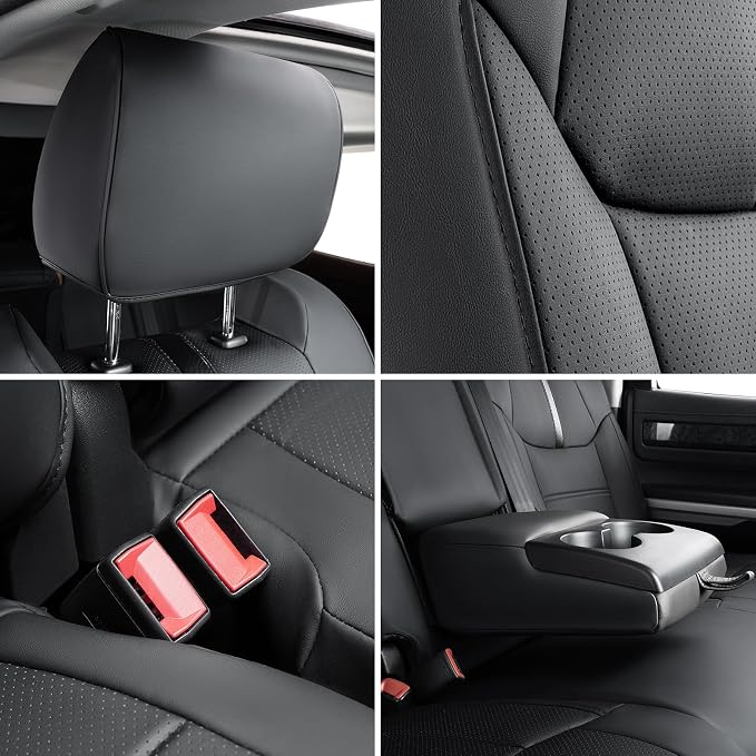 Seat Covers for Toyota Tundra — Black