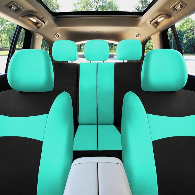 Universal Fabric Seat Covers — Full Set