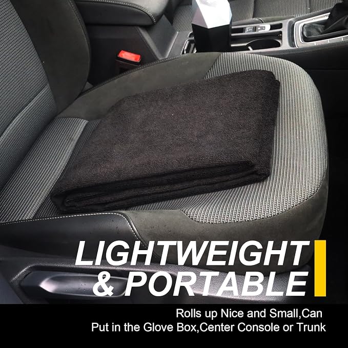 Pet Car Seat Protector — Black