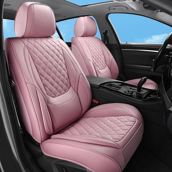 Universal Seat Covers — Full Set — Pink