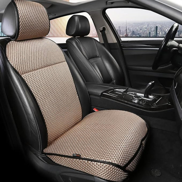 Universal Seat Covers — Front Seat — Beige