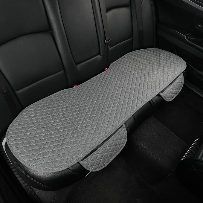 Universal Fabric Seat Covers — Gray