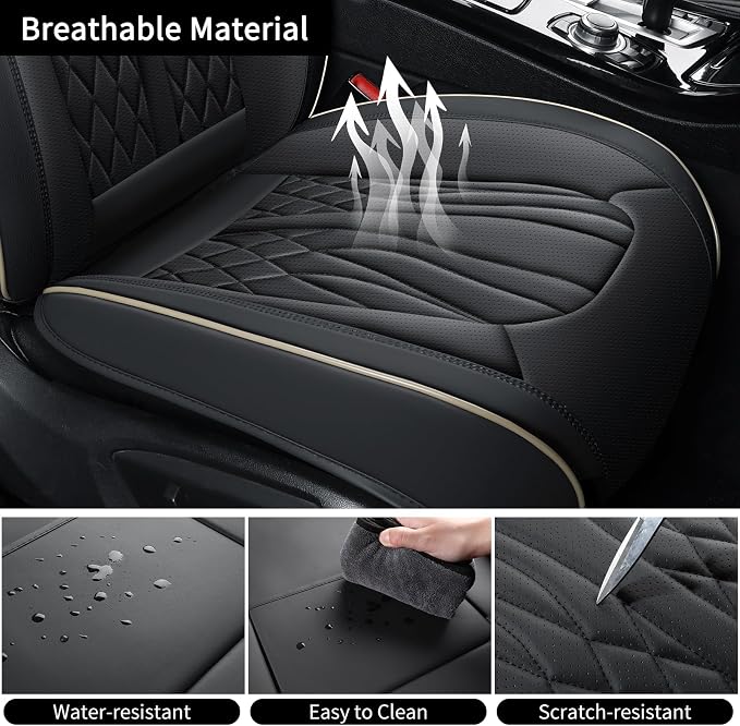 Universal Seat Covers — Full Set — Black