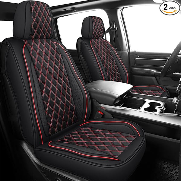 Seat Covers for Chevrolet Silverado / GMC Sierra — Front Seat — Red