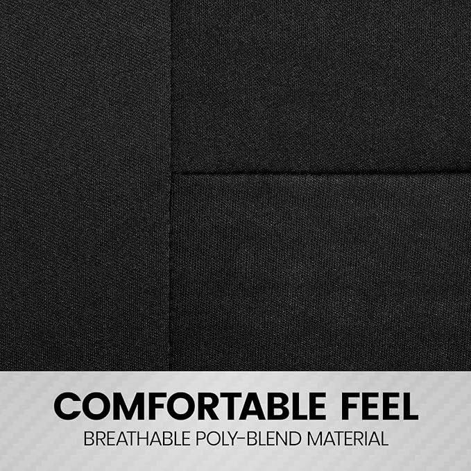 Universal Seat Covers — Front Seat — Black