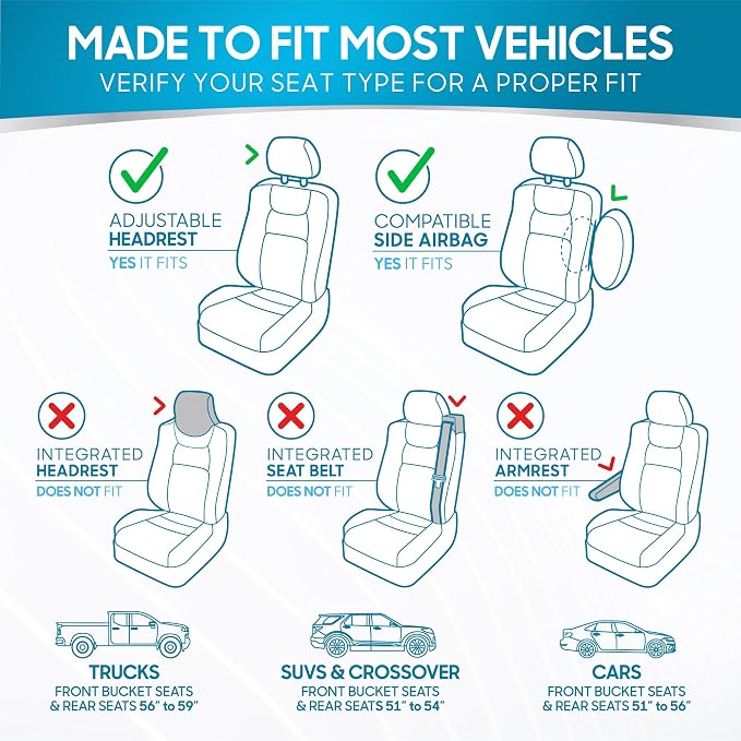 Car Seat Covers — Full Set