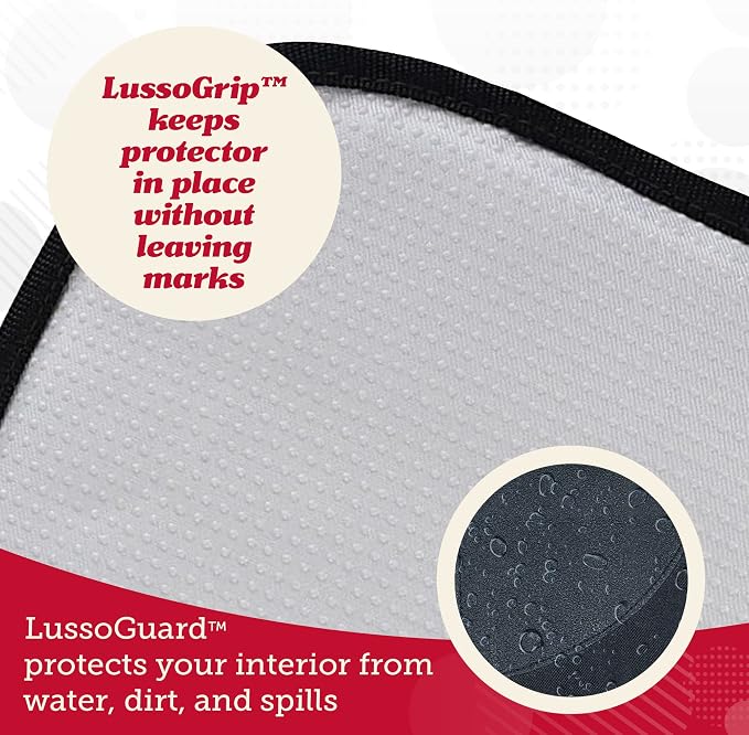 Child Car Seat Protector — Gray