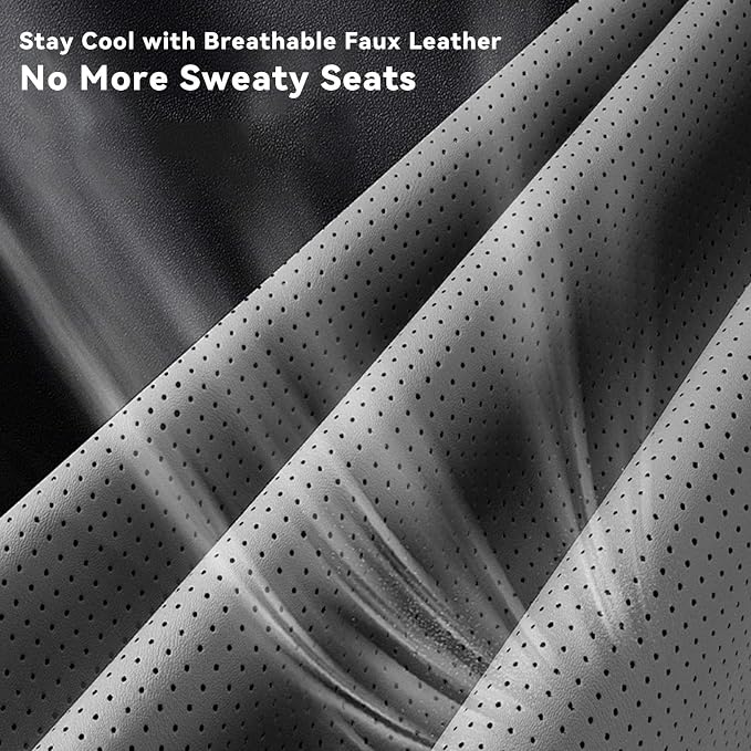 Seat Covers for Multiple Vehicles — Front Seat — Black
