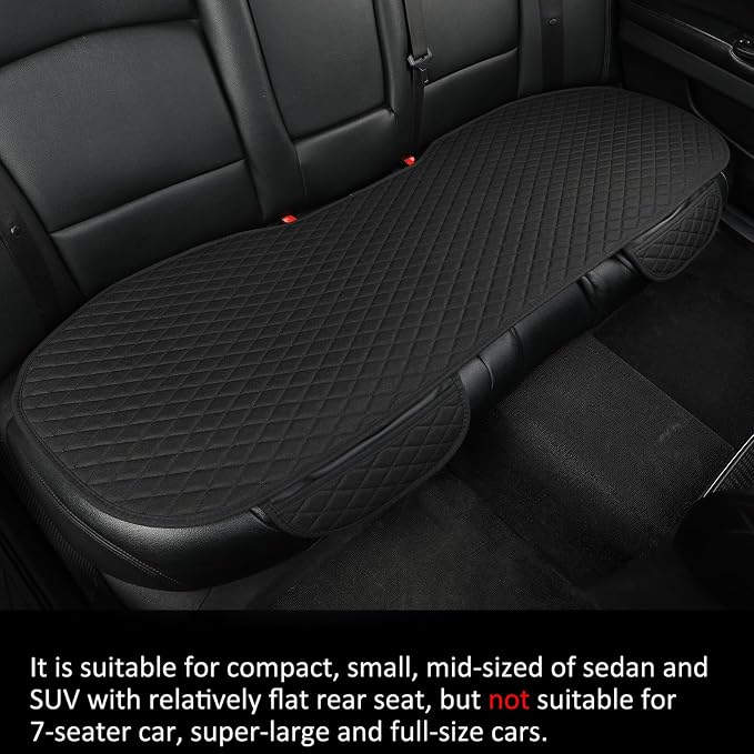 Universal Fabric Seat Covers — Front Seat — Black