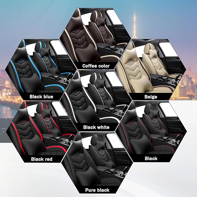 Seat Covers for Honda Civic — Full Set — Beige