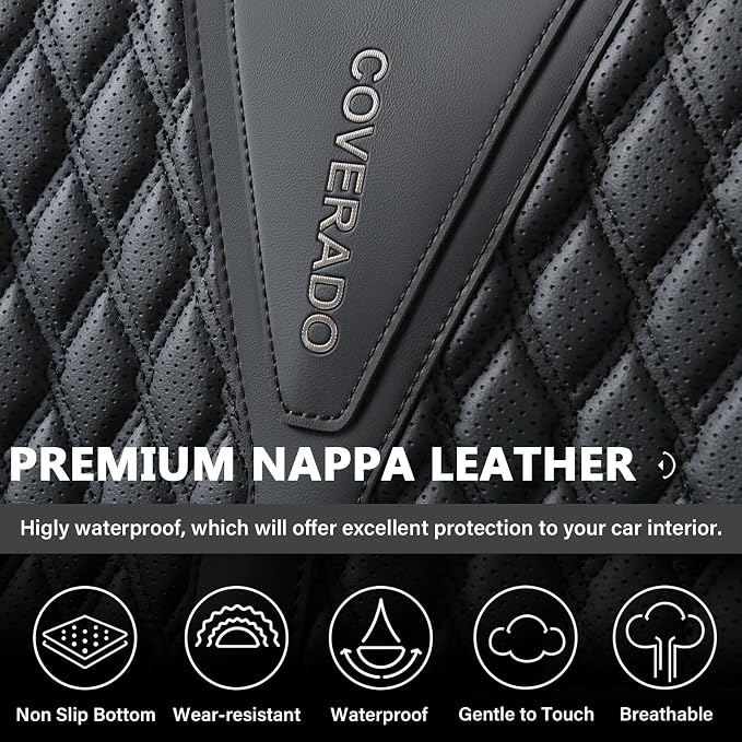 Universal Seat Covers — Full Set — Black