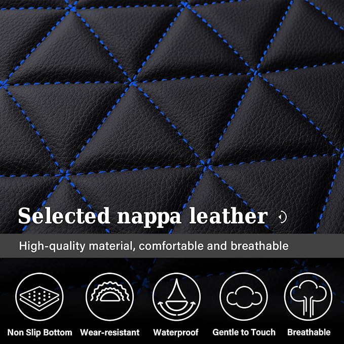 Seat Covers for Multiple Vehicles — Full Set — Blue