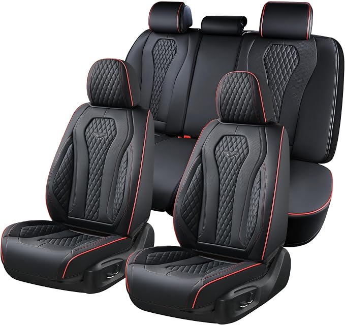 Universal Seat Covers — Front Seat — Black