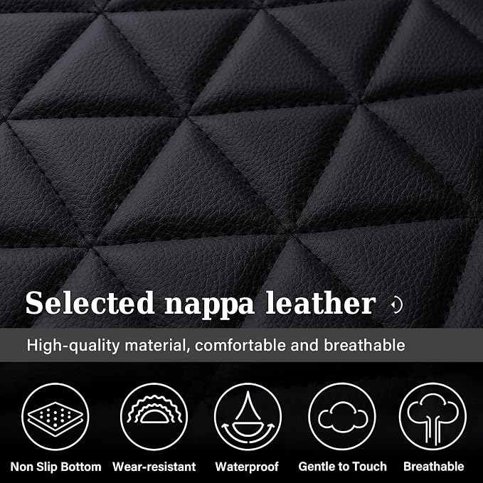 Seat Covers for Multiple Vehicles — Black