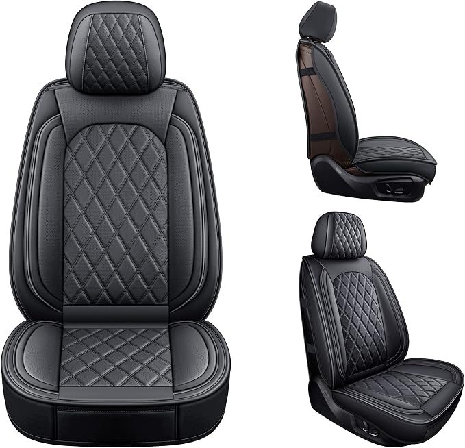 Car Seat Covers — Full Set — Black