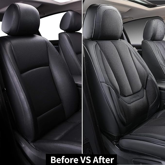 Universal Seat Covers — Front Seat — Black