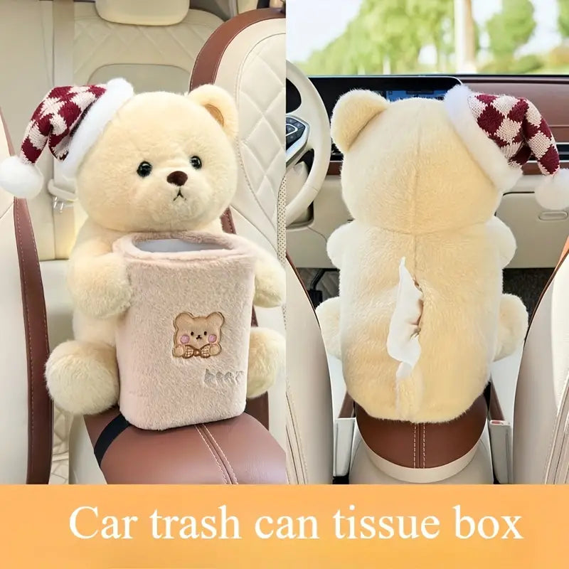 2-in-1 Cute Car Trash Can & Tissue Holder 8ca4d4e2-04c6-46cd-bc85-0e40495532c9