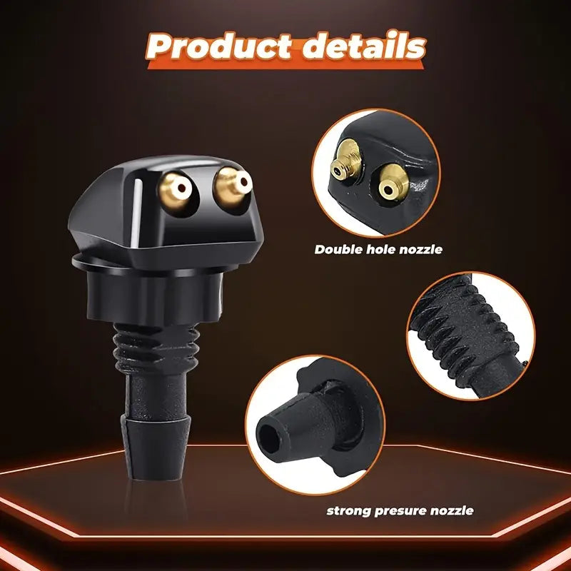 Car Auto Windshield Washer Hose Wiper Blade Pipe Jet Spray Nozzle Water 91810373-caa0-403b-bf36-d19b77cd7c97