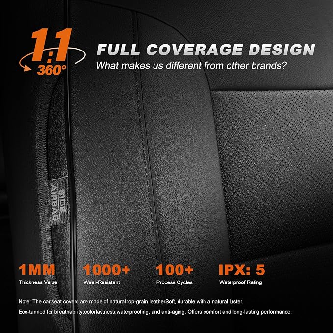 Seat Covers for Nissan Sentra — Full Set — Black / Gray