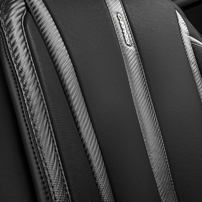 Universal Seat Covers — Full Set — Black