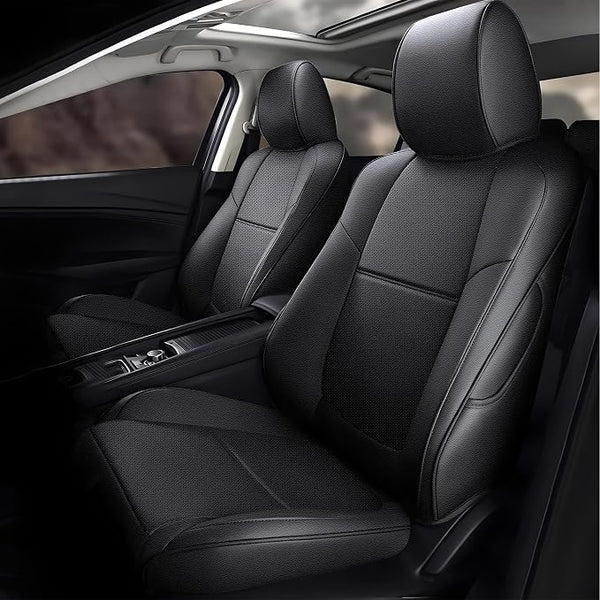 Faux Leather Seat Covers for Mazda3 — Full Set — Black