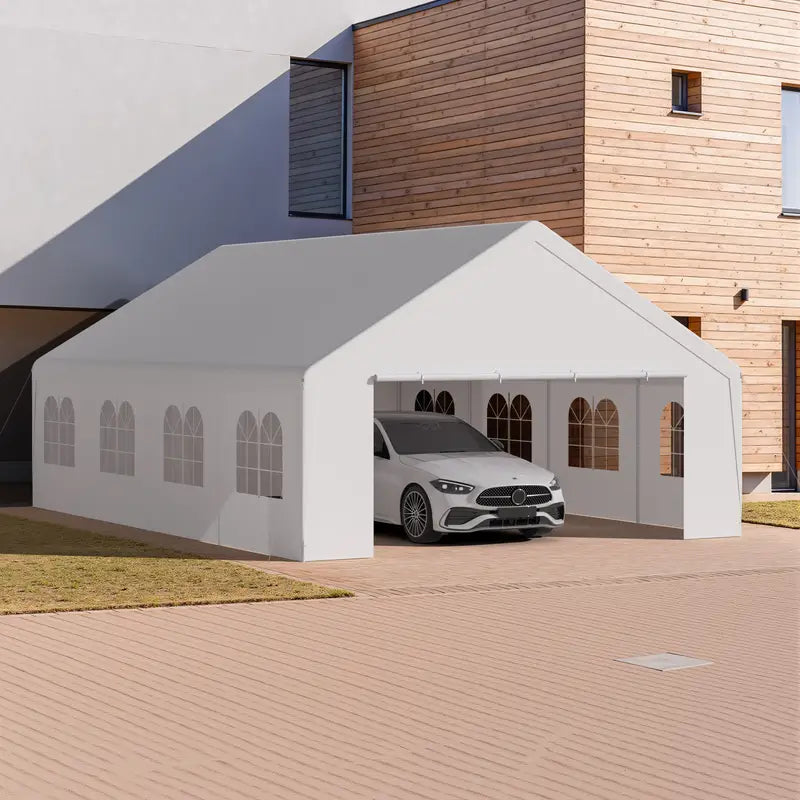 20x26 Canopy Tent for Parties Heavy Duty Carport Large Wedding Event Tent Portable Garage 91afa448-c18c-40a3-bd9a-69083d03dde4_2000x2000_9b5c0e39-e7ad-4fba-8601-e5c37de554db