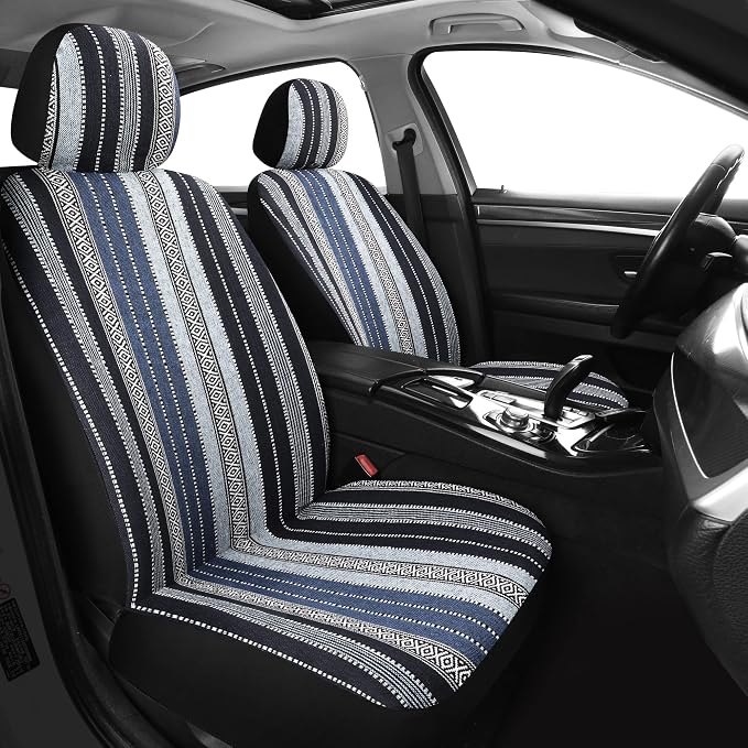 Universal Seat Covers — Full Set — Blue