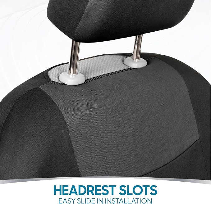 Car Seat Covers — Full Set — Black