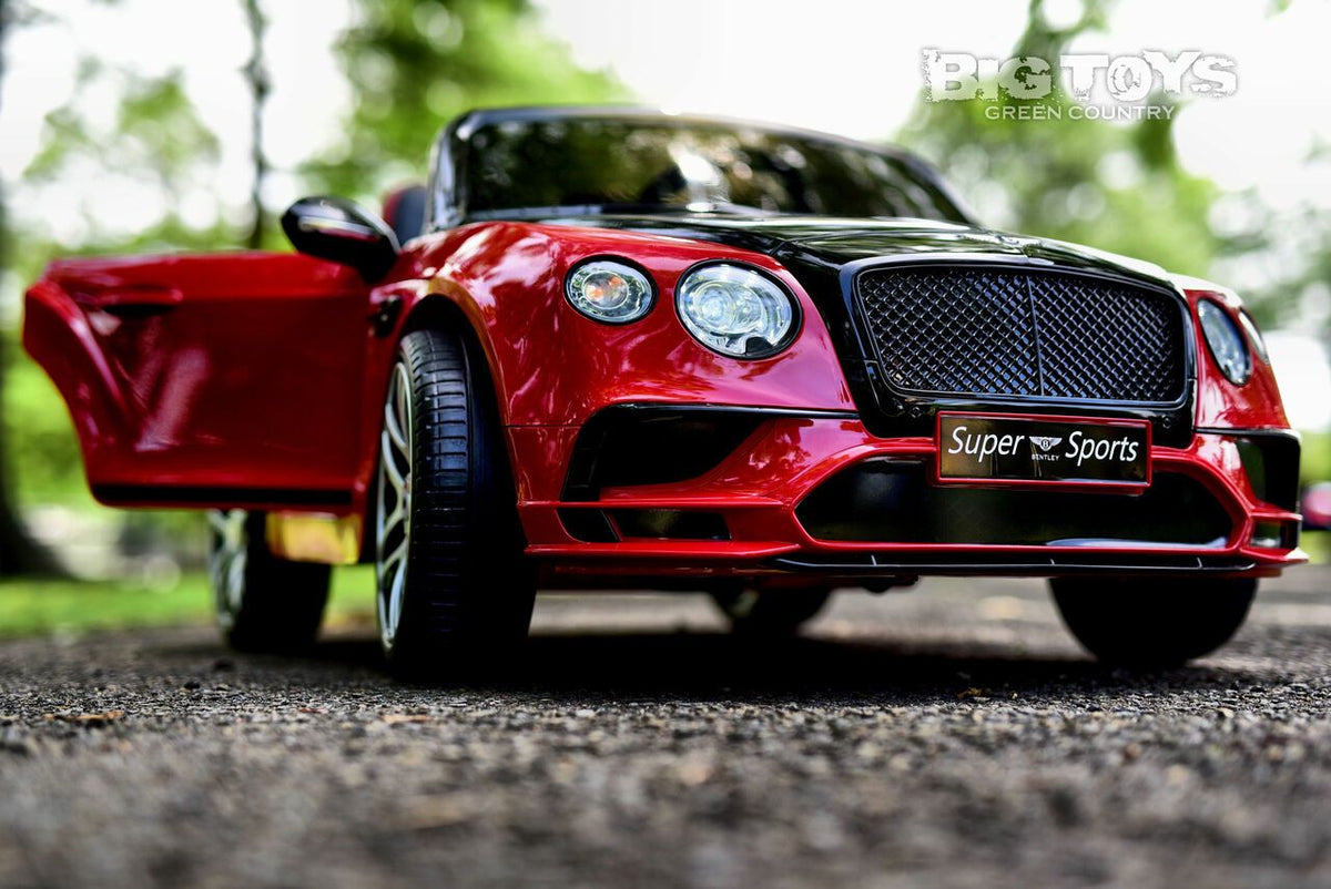 2026 Bentley GT 12V Kids Ride On Car with Remote Control
